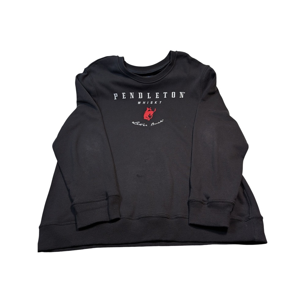 Pendleton Mens Whisky Let'er Buck Sweatshirt XXL Black
